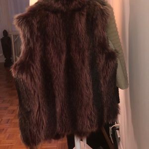 Real wolf fur vest from Florence, Italy !
